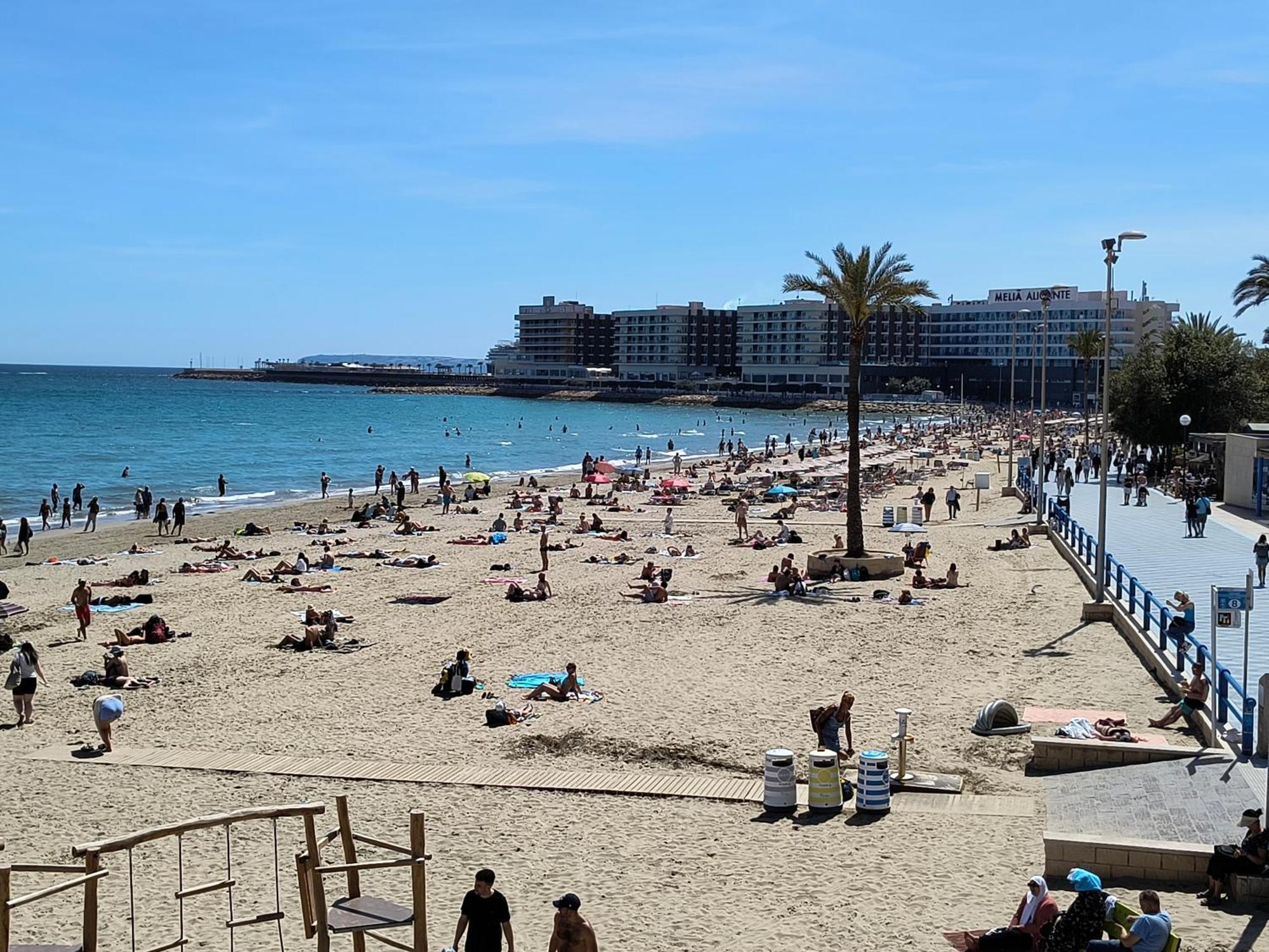 Apartamento Playa Alicante Eksteriør billede